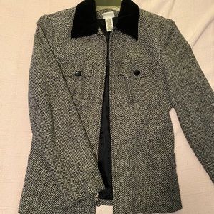 Herringbone wool jacket